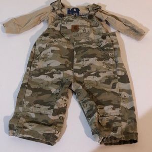 Carhartt Two piece infant set. Size 3M